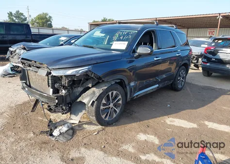 2020 Hyundai Palisade Sel from USA, damaged, VIN KM8R24HE2LU044129